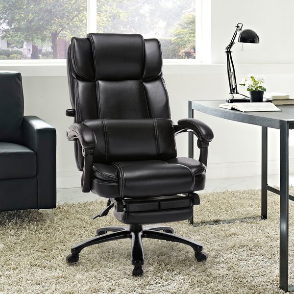Latitude Run® Big And Tall Reclining Office Chair - High Back Executive